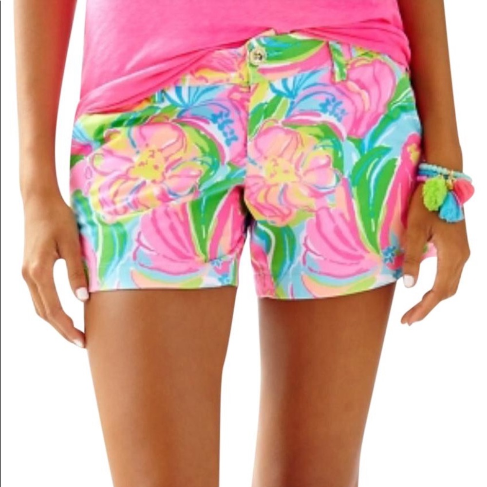 So a Peeling Lilly Pulitzer Callahan shorts